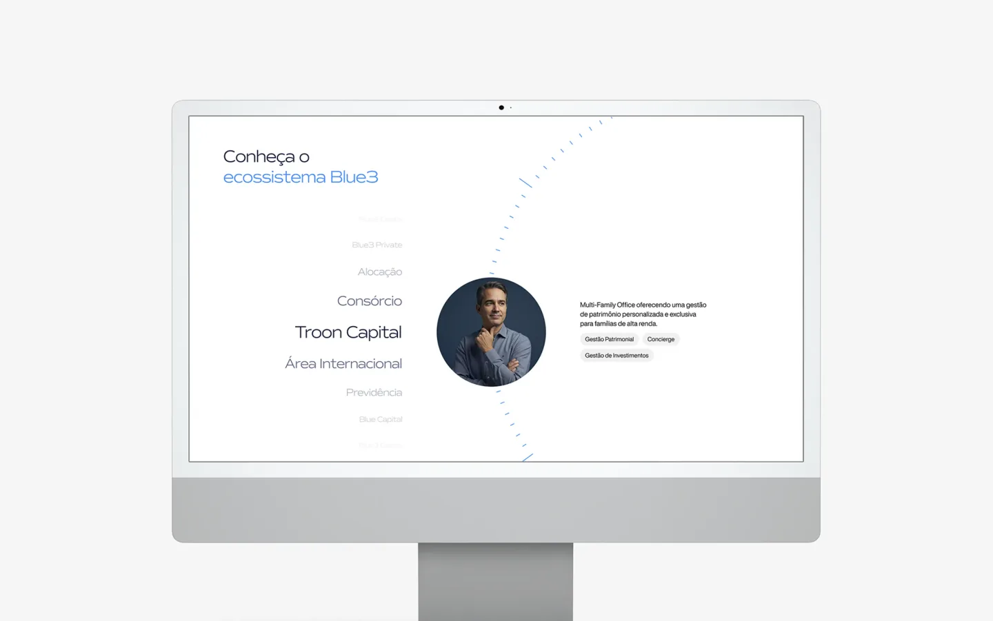 Blue3 ecosystem website
