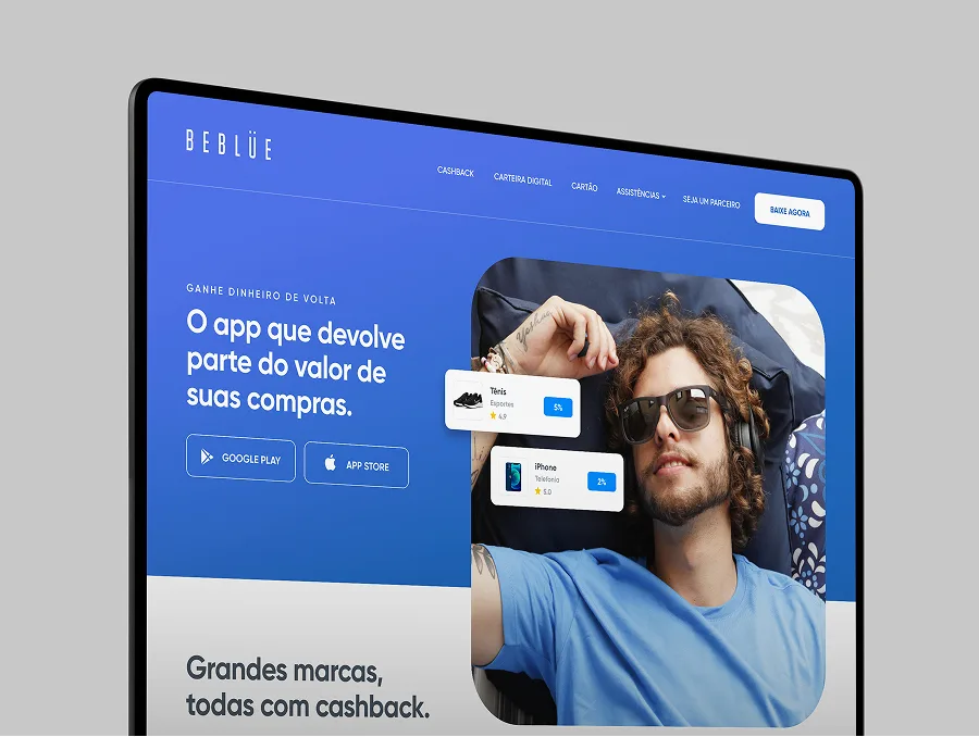 Beblue product case